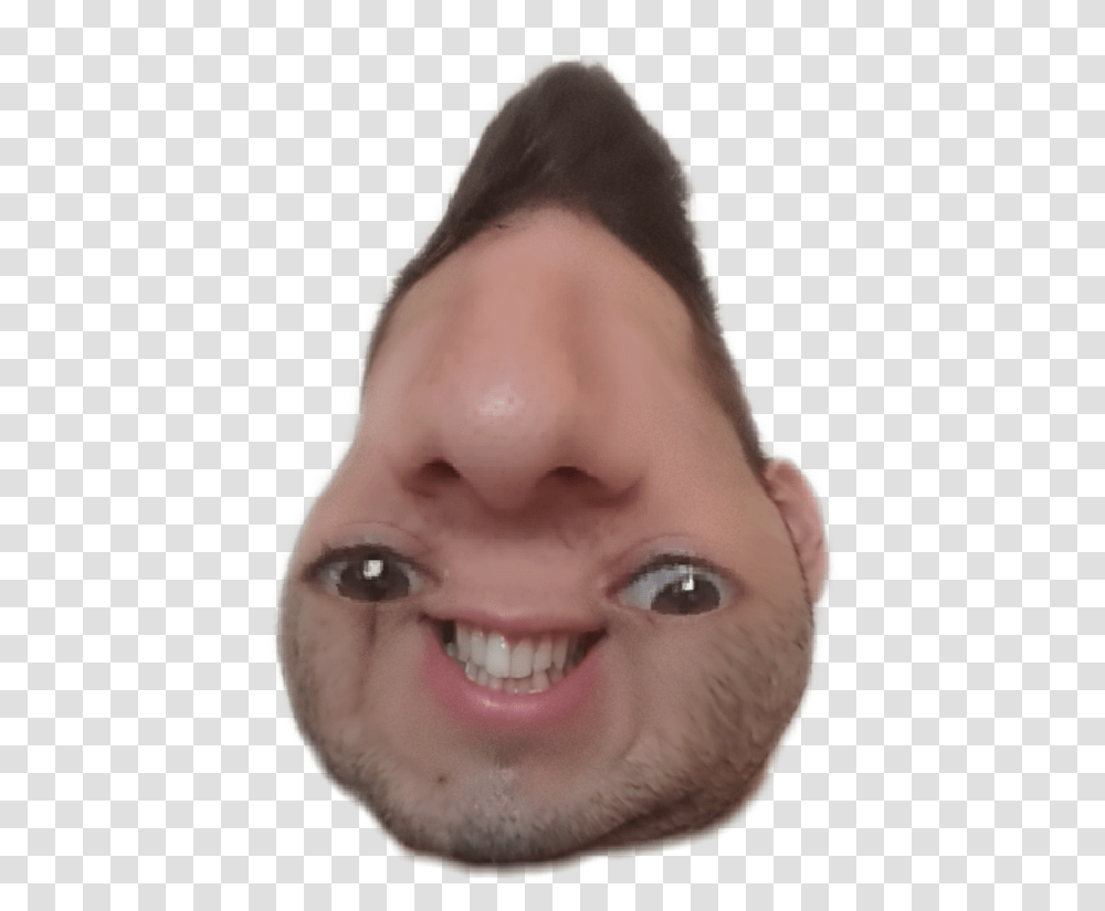 Gaben Sticker By Gergnagy38, Head, Face, Person, Teeth Transparent Png