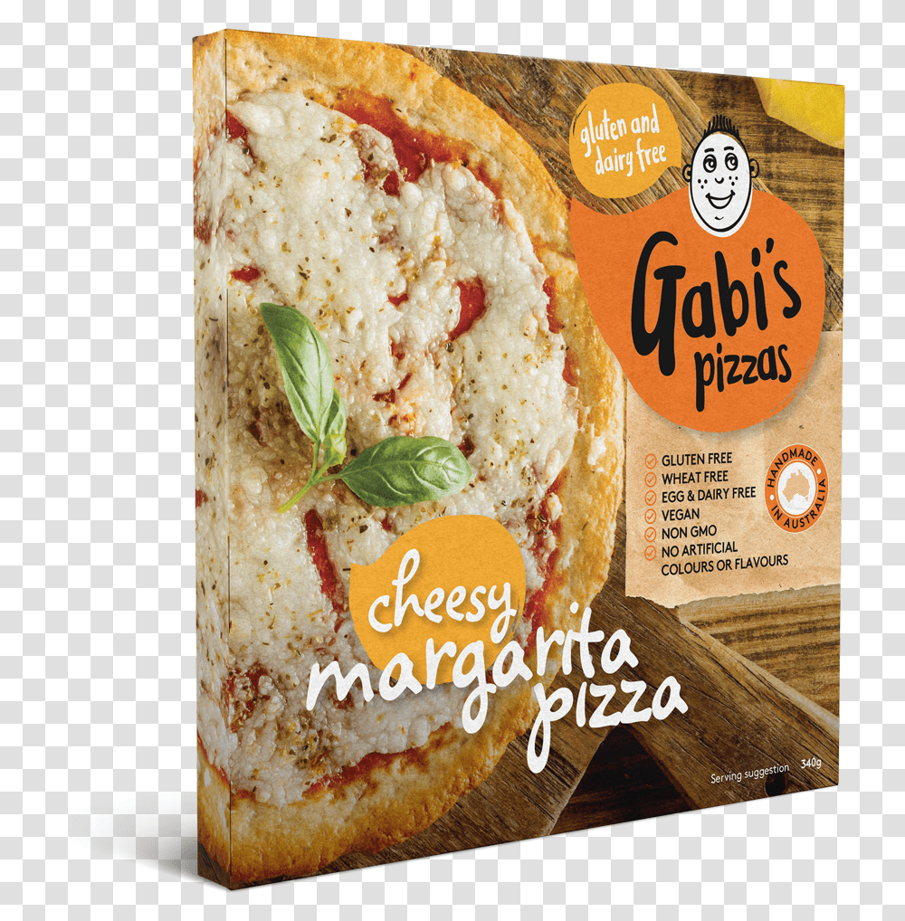 Gabis Pizzabox Margarita Panettone, Food, Poster, Advertisement, Flyer Transparent Png