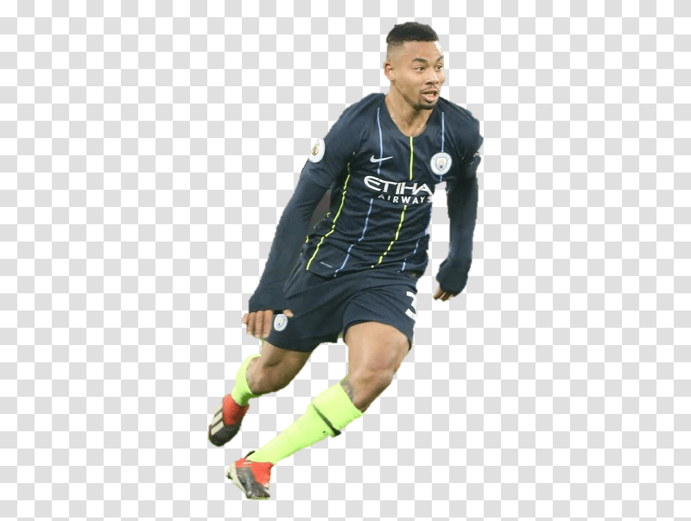 Gabriel Jesus Football Player, Person, Clothing, People, Team Sport Transparent Png