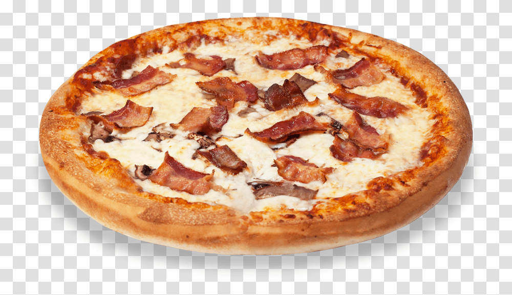 Gabriel Pizza, Food, Pork, Bacon Transparent Png