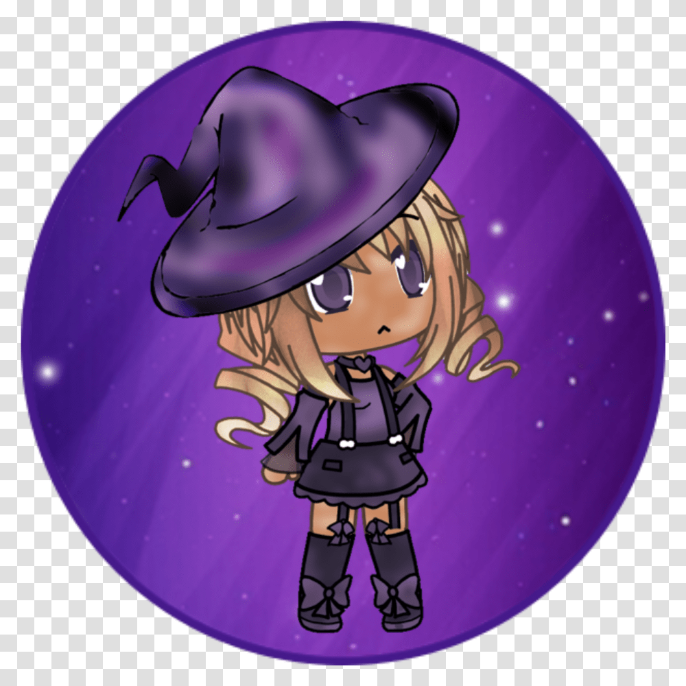 Gacha Gachalife Lunime Anime Image Girl In Overalls Gacha Life, Person, Human, Helmet, Clothing Transparent Png