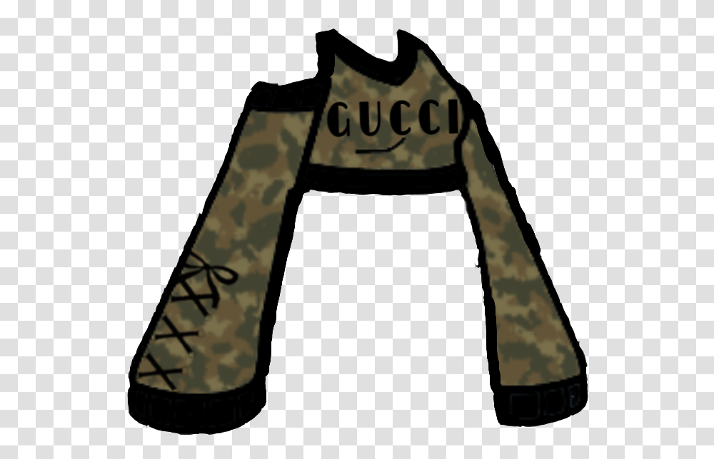 Gacha Gucci Gang Shert Cloth Clothing Top Shirt, Apparel, Bow, Cowbell, Triangle Transparent Png
