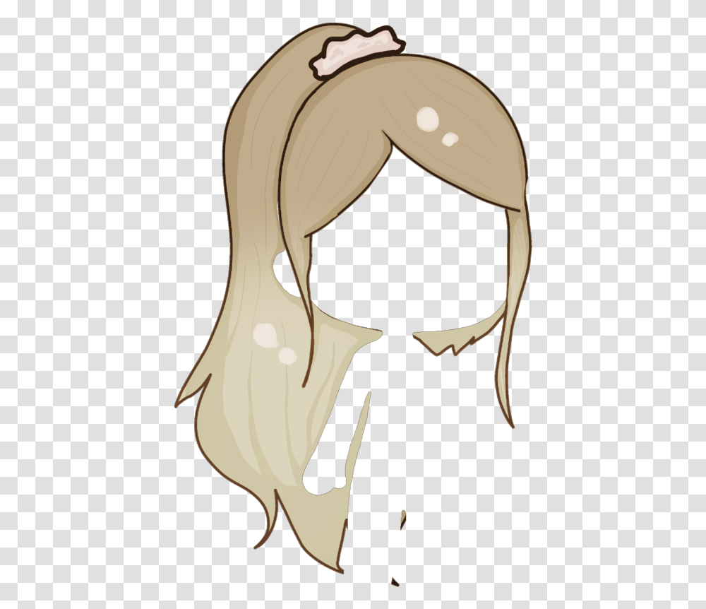 Gacha Hair Chiesuka Cartoon, Helmet, Plant, Grain Transparent Png