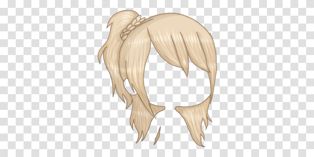Gacha Hair Chiesuka Sketch, Animal, Bird, Mammal Transparent Png