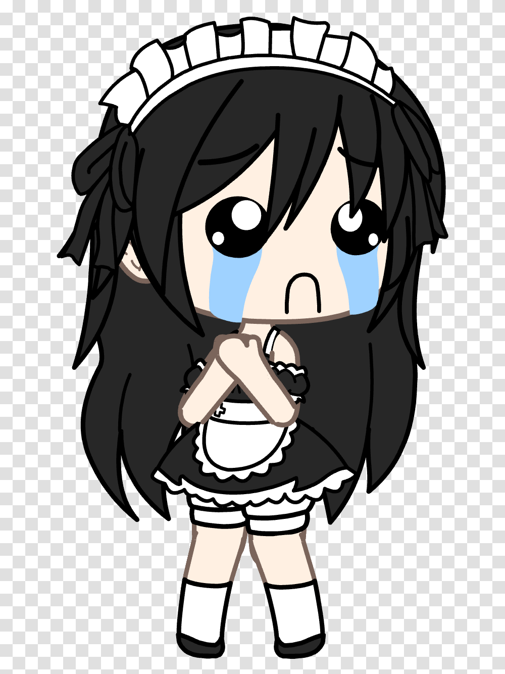 Gacha Life Crying, Comics, Book, Manga, Helmet Transparent Png