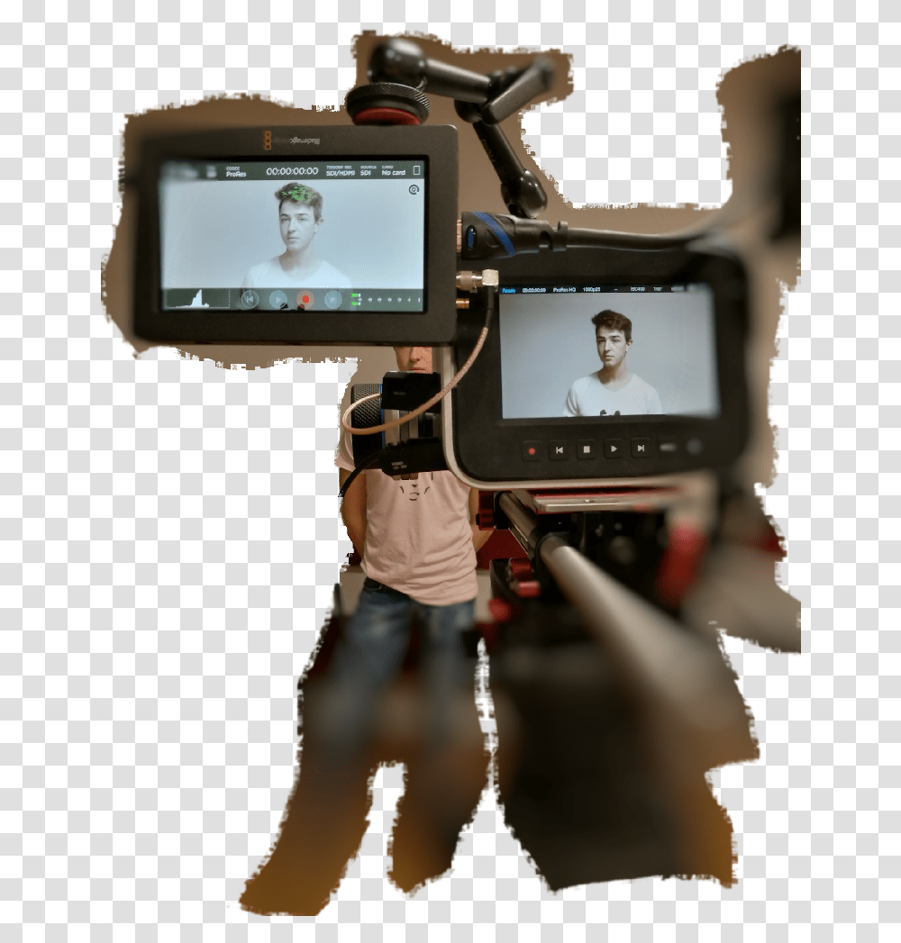 Gadget, Person, Monitor, Screen, Electronics Transparent Png