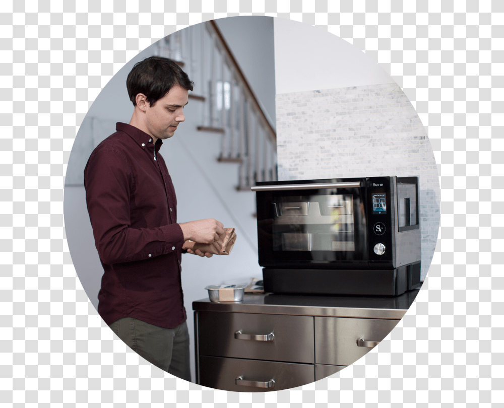 Gadget, Person, Oven, Appliance, Microwave Transparent Png