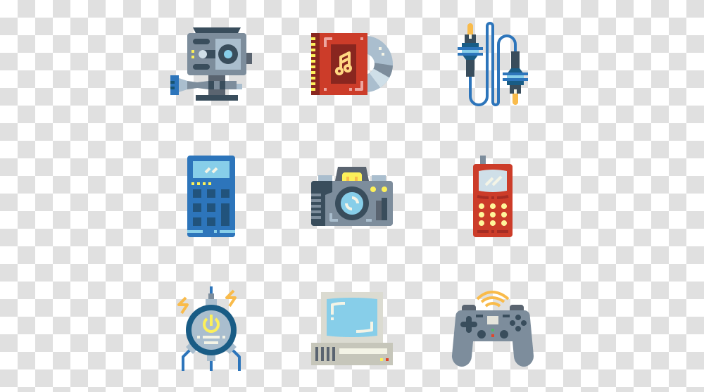 Gadgets Game Controller, Pac Man, Electronics, Robot Transparent Png