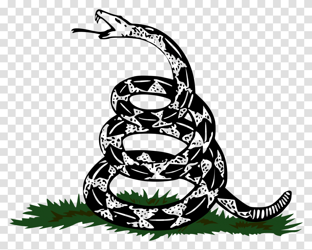 Gadsden Flag Don't Tread On Me Snake Vector, Green, Plant, Leaf, Vegetation Transparent Png