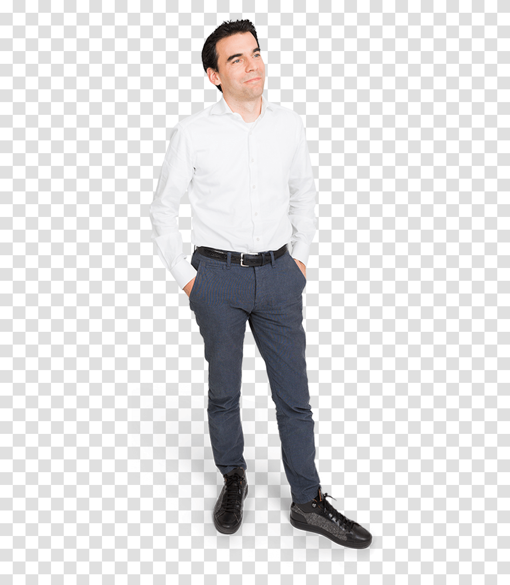 Gaetan Brichet Standing, Apparel, Shirt, Pants Transparent Png