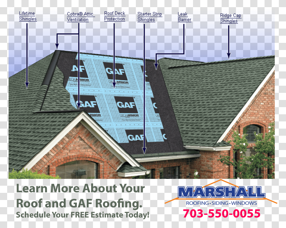 Gaf Roofing Ad Gaf Lifetime Roofing System, Tile Roof Transparent Png