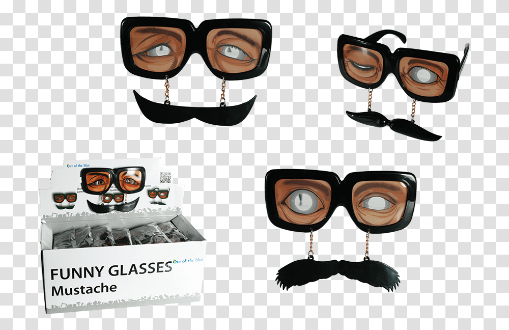 Gafas De Broma Con Bigote Download Glasses, Goggles, Accessories, Accessory, Head Transparent Png