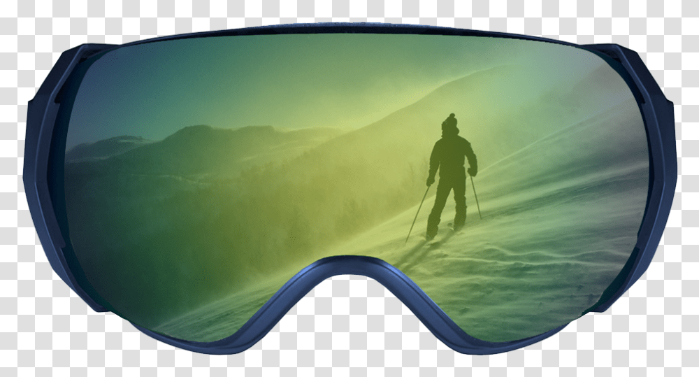 Gafas Para La Nieve Lentes De Nieve, Person, Sunglasses, Accessories, Nature Transparent Png