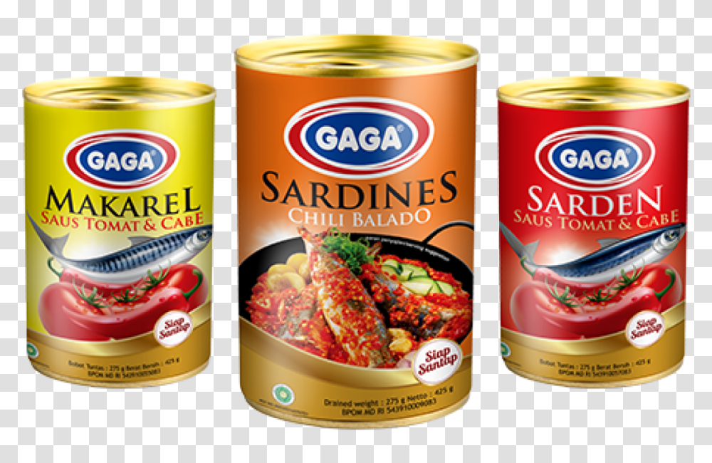 Gaga Foods Noodles Seasoning Canned Jakarana Tama, Canned Goods, Aluminium, Tin, Ketchup Transparent Png