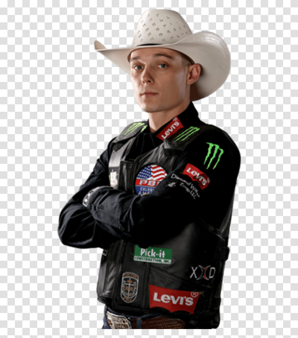 Gage Gay Bull Rider, Apparel, Hat, Person Transparent Png