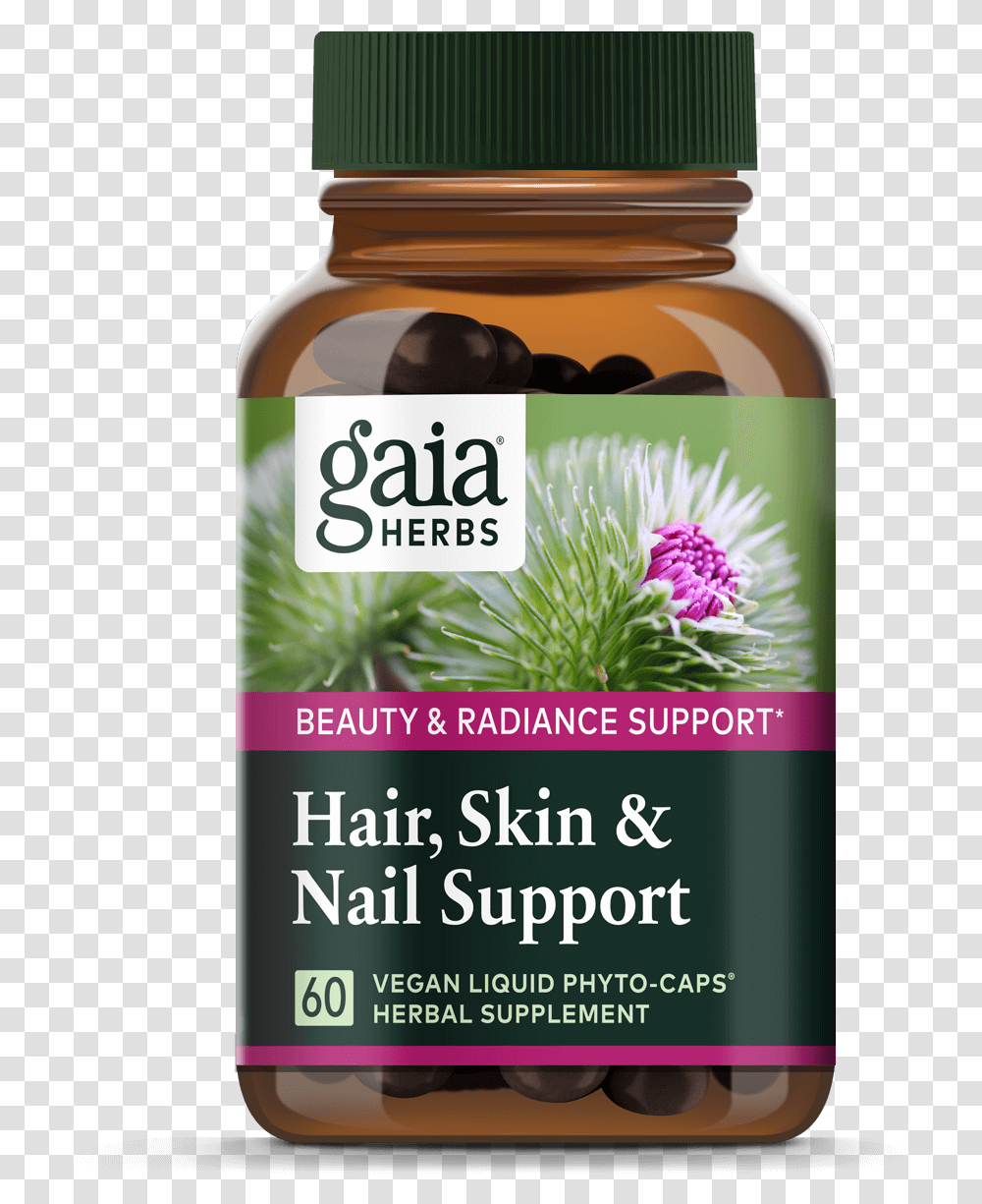 Gaia Herbs Turmeric Supreme Joint, Jar, Plant, Herbal, Planter Transparent Png