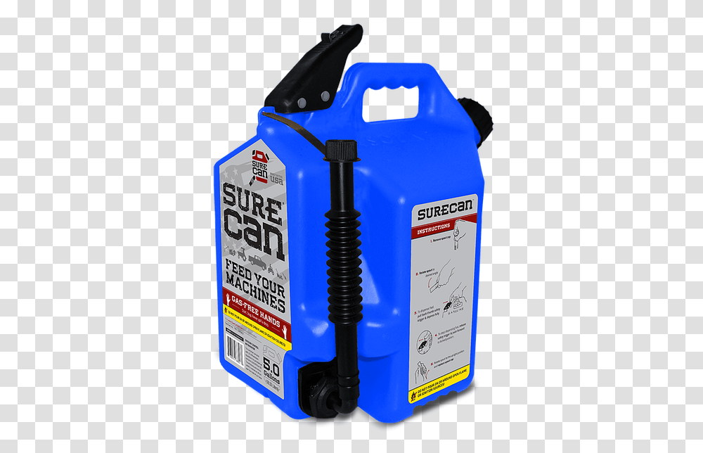 Gal Kerosene Can Blue Dot Carb Surecan Gas Can 5 Gallon, Machine, Pump, Gas Pump, Gas Station Transparent Png