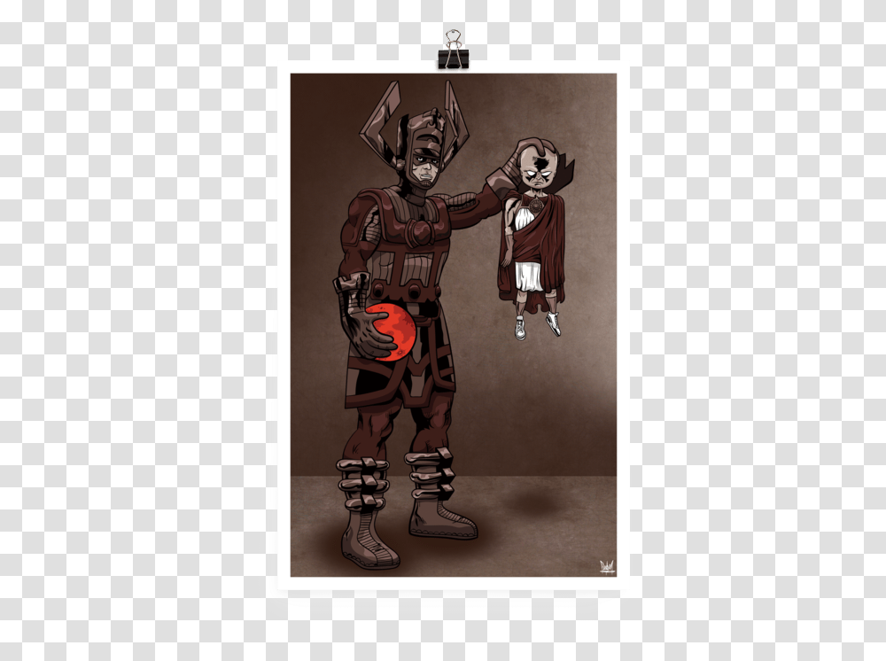 Galactus Amp Watcher Mars Illustration, Person, Hand, Costume Transparent Png