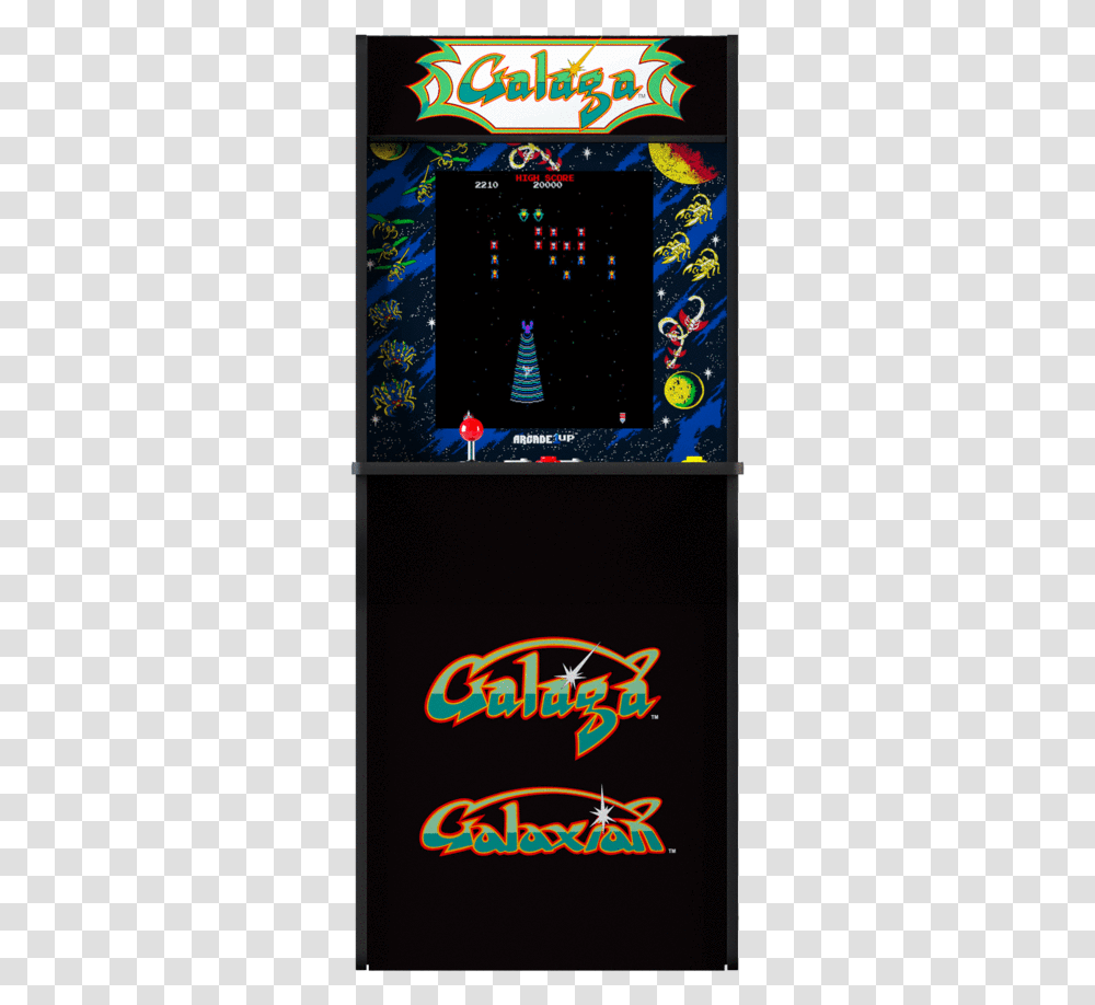 Galaga Arcade CabinetClass Lazyload Lazyload Fade Galaga Arcade Machine, Monitor, Screen, Electronics, Display Transparent Png