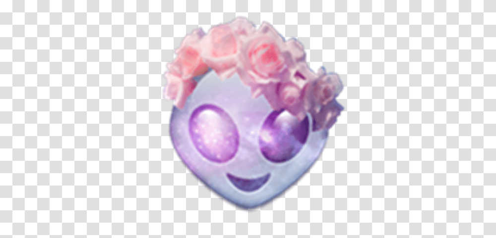 Galaxy Alien Emoji With Flower Crown Roblox Roblox Emoji T Shirt, Accessories, Jewelry, Crystal, Ornament Transparent Png