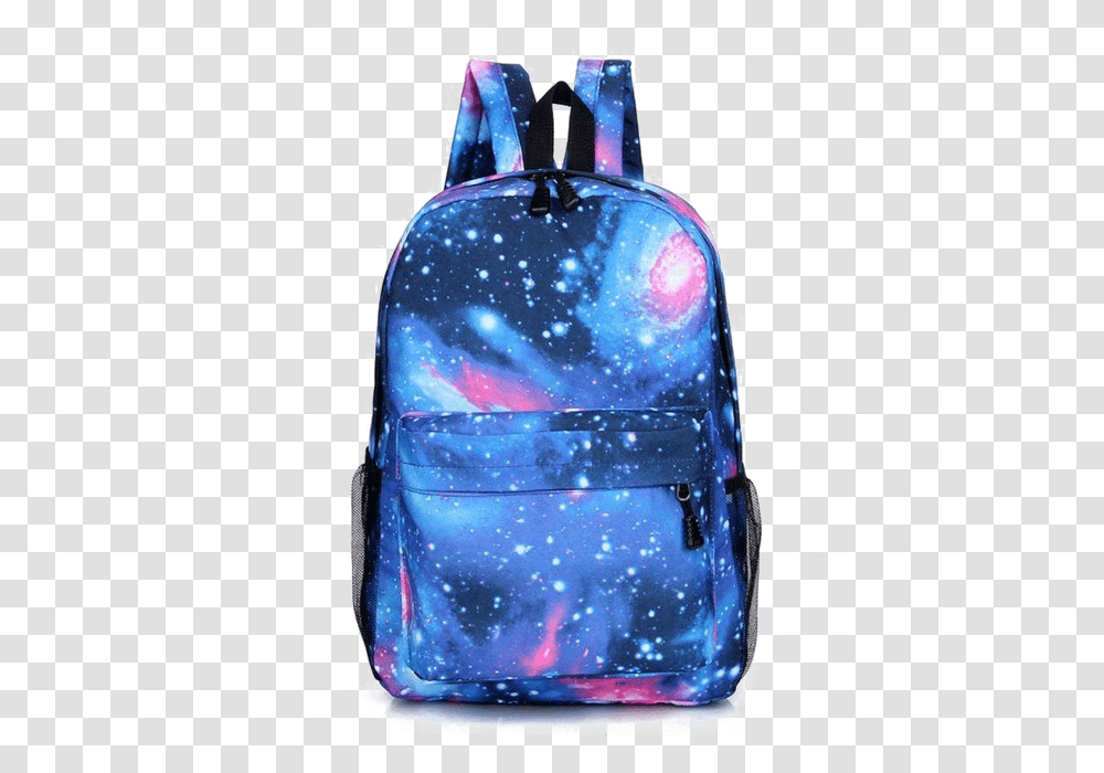 Galaxy Backpack Free Image De Coisas De Galxias, Bag, Purple Transparent Png