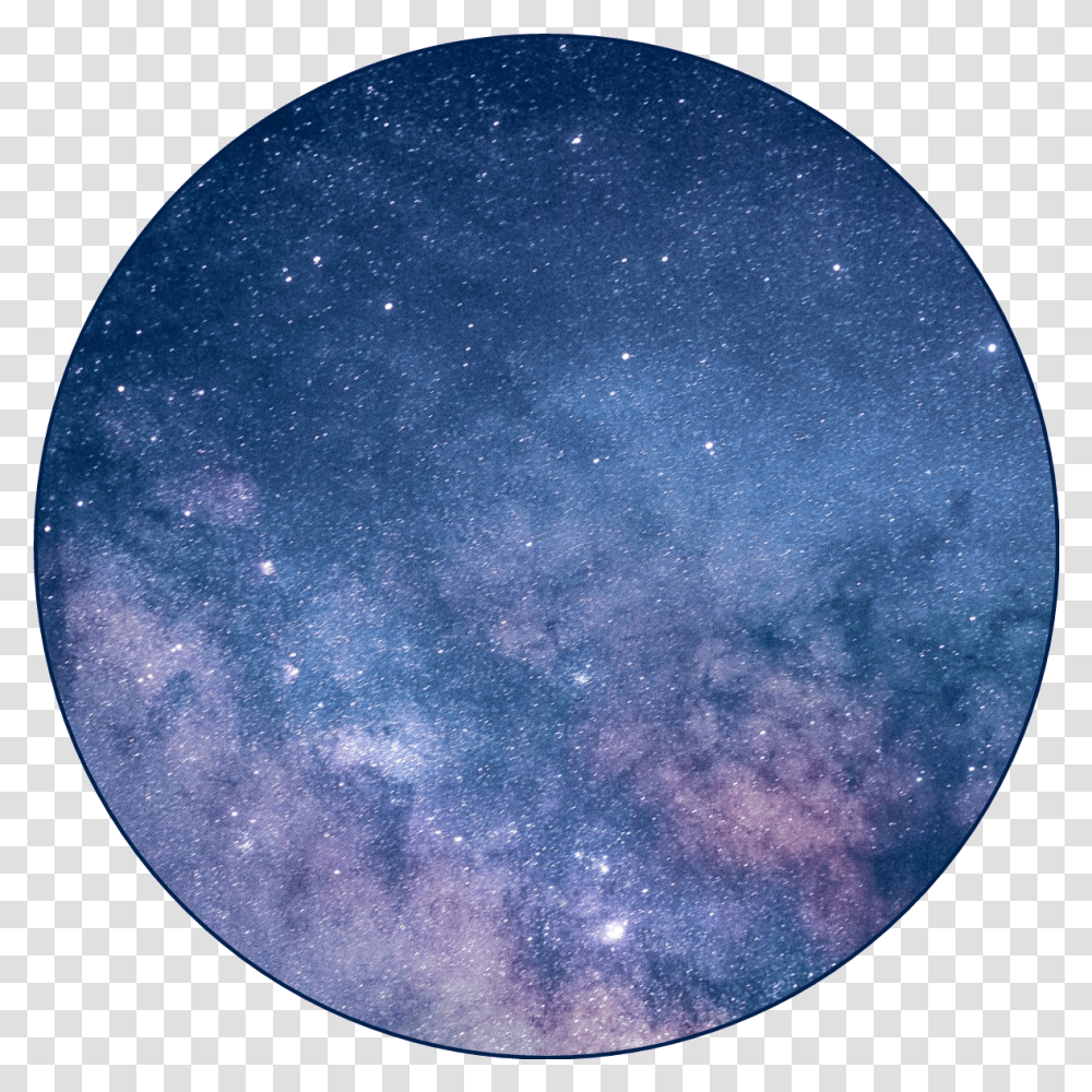 Galaxy Circle Sticker By Kaitlyn 8k Star Wallpapers For Iphone, Moon, Outer Space, Night, Astronomy Transparent Png