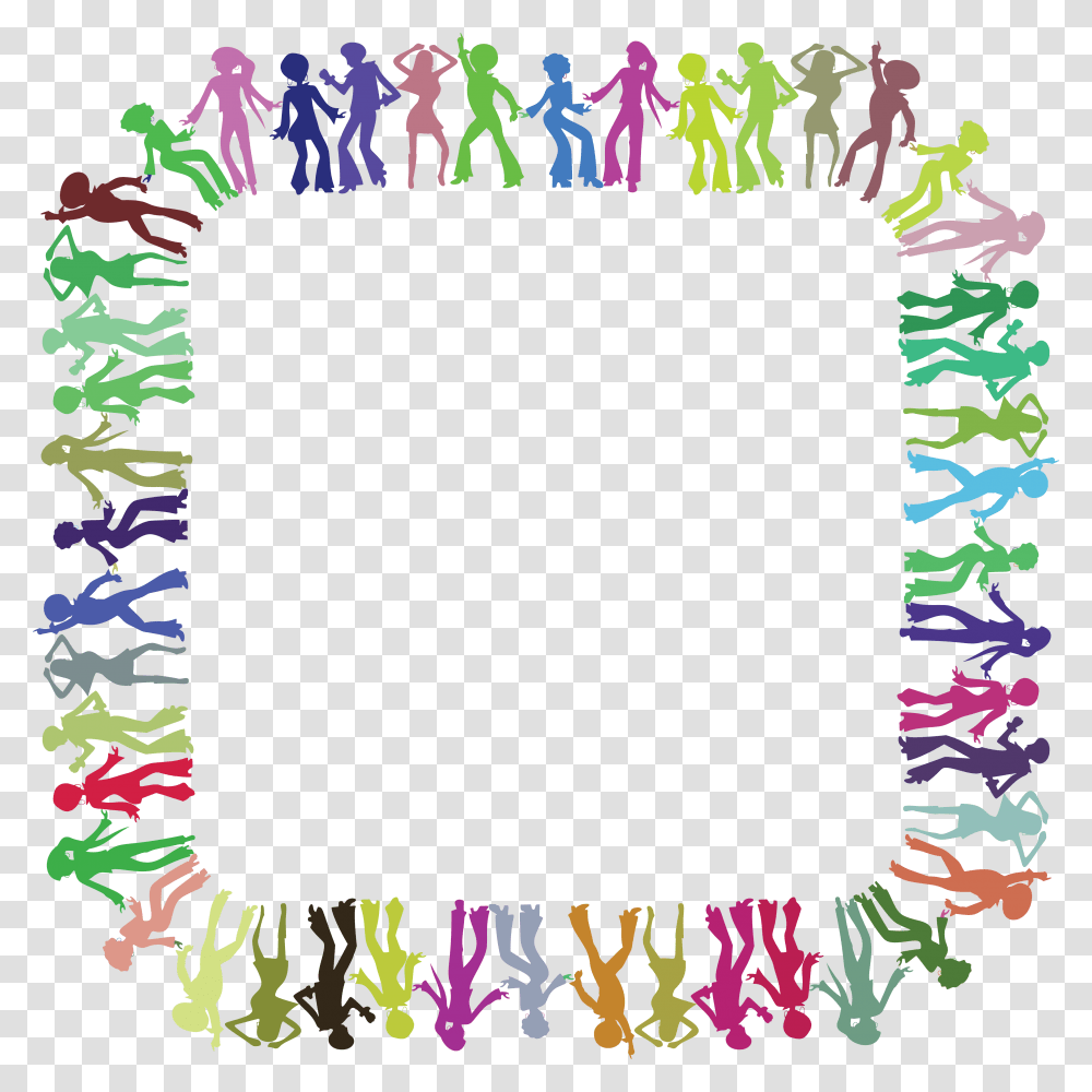 Galaxy Clipart Border Border Design For Dance, Label, Rug, Photography Transparent Png