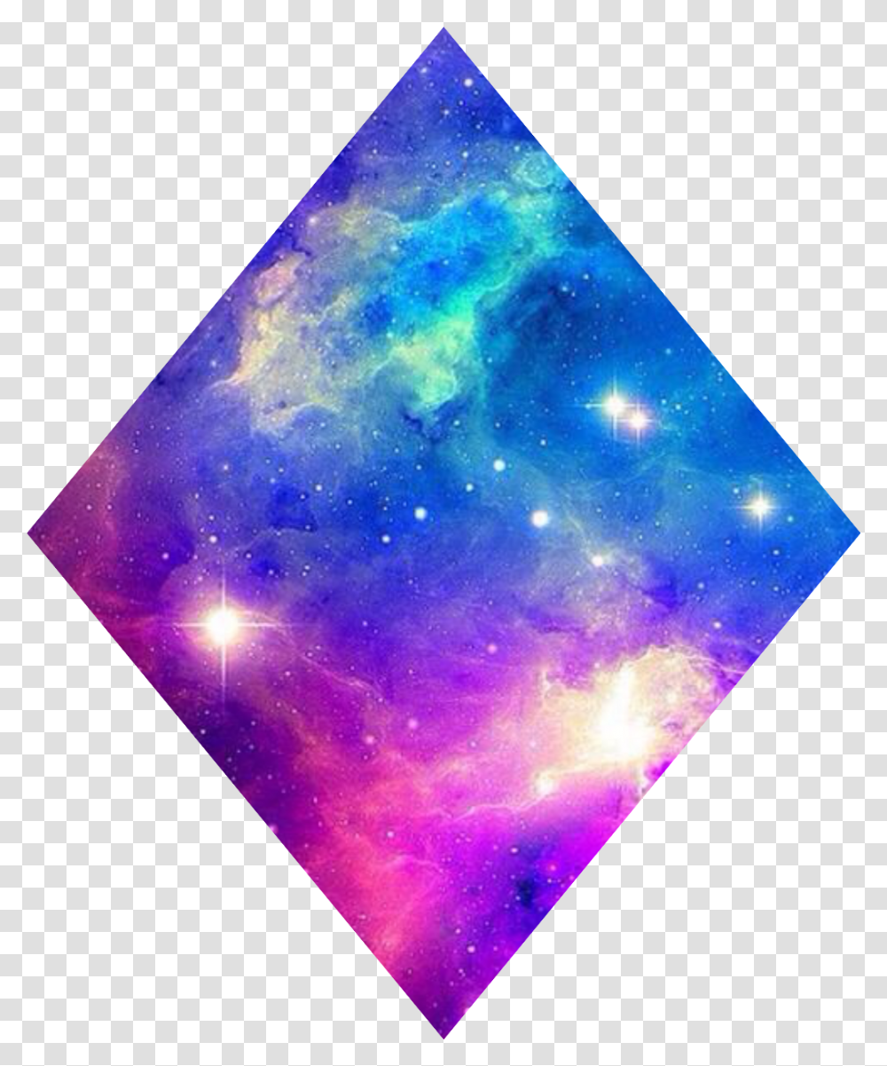 Galaxy Cool Background Cool, Crystal, Triangle, Mineral, Moon Transparent Png