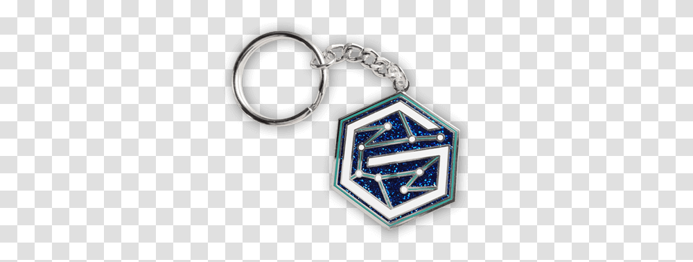 Galaxy Design Squad Silver Keychain Keychain, Pendant, Locket, Jewelry, Accessories Transparent Png