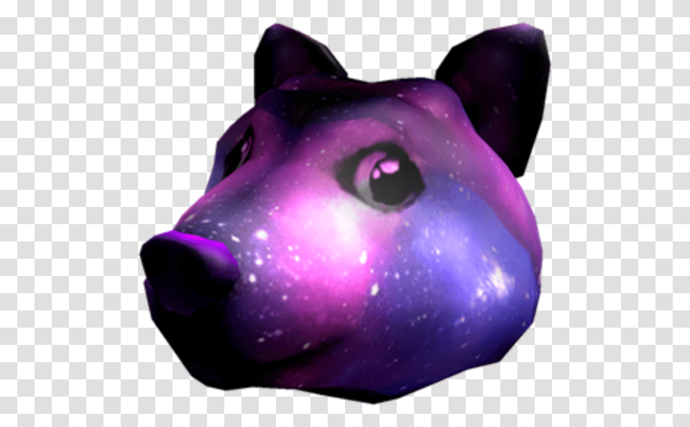 Galaxy Doge, Mammal, Animal, Piggy Bank, Head Transparent Png