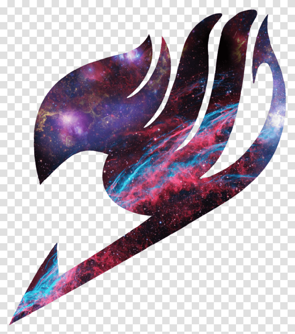 Galaxy Fairy Tail Logo Fairy Tail Logo, Ornament, Pattern, Fractal, Fish Transparent Png