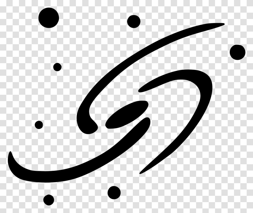 Galaxy Galaxy Icon, Handwriting, Stencil, Calligraphy Transparent Png