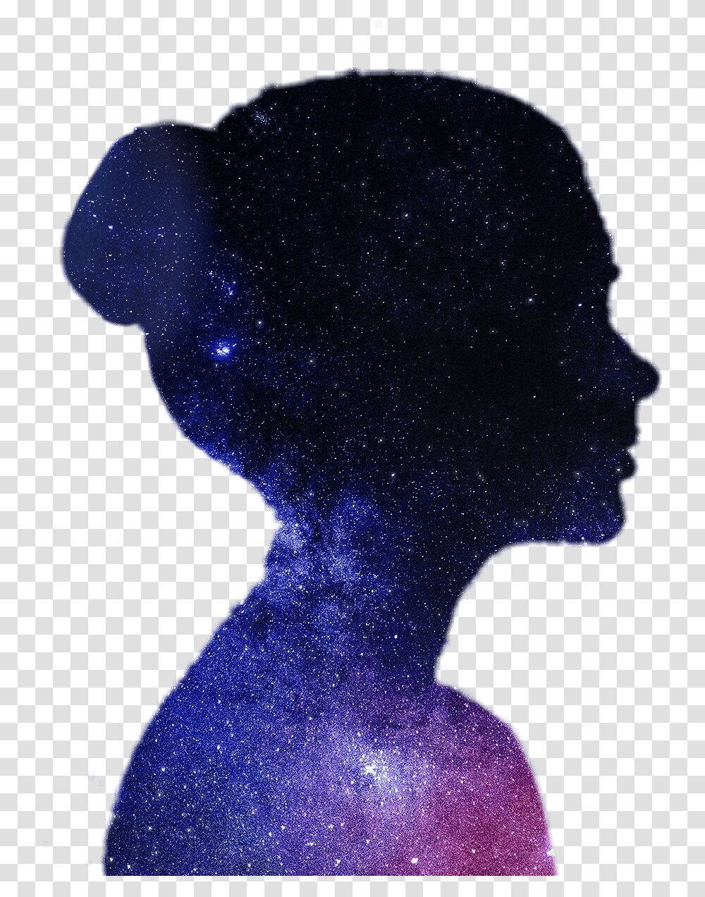 Galaxy Girl Galaxygirl Tumblr Galaxy Girl, Nature, Outdoors, Ice, Outer Space Transparent Png