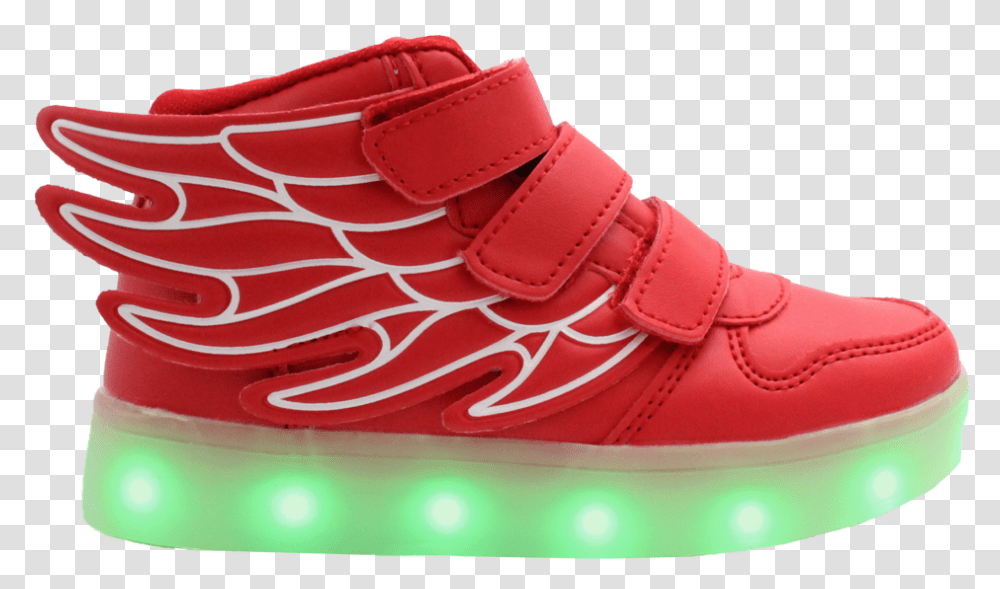 Galaxy Led Shoes Light Up Usb Charging High Top Wings, Footwear, Apparel, Sneaker Transparent Png