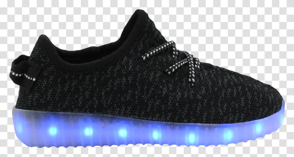 Galaxy Led Shoes Light Up Usb Charging Low Top Knit Walking Shoe, Apparel, Footwear, Person Transparent Png