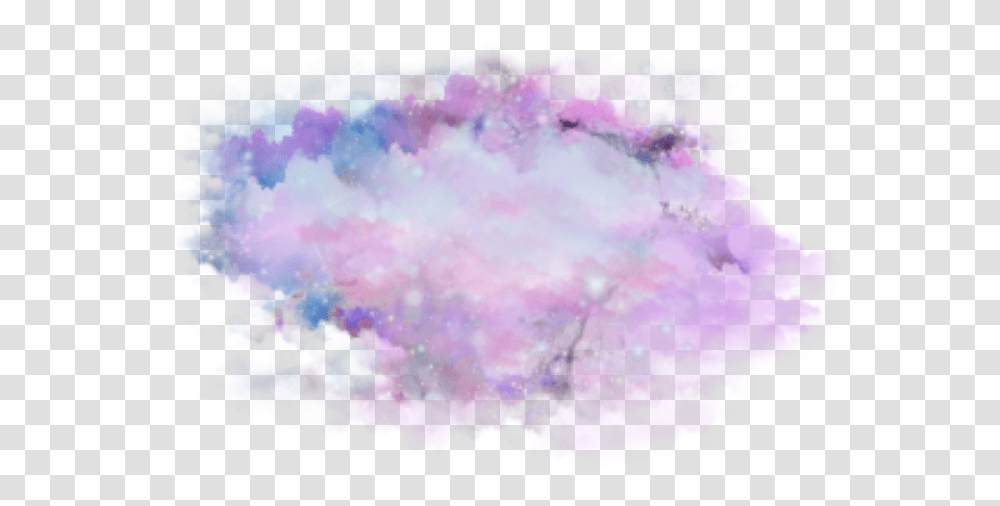 Galaxy Nebula Space Sky Effect Lighteffect Smoke Background Watercolor, Purple, Paper, Astronomy, Dye Transparent Png