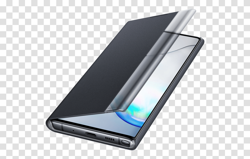 Galaxy Note10 Clear View Cover, Mobile Phone, Electronics, Cell Phone, Computer Transparent Png