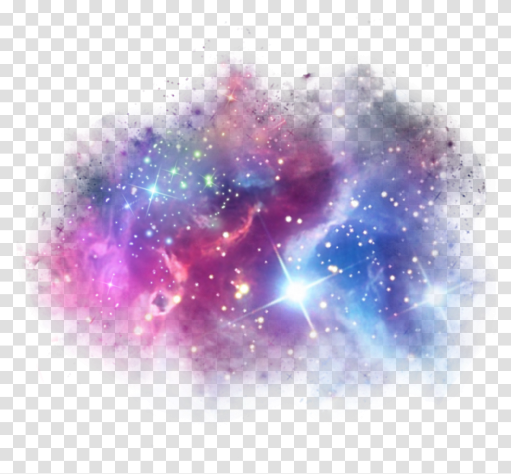 Galaxy, Outer Space, Astronomy, Nebula, Crystal Transparent Png