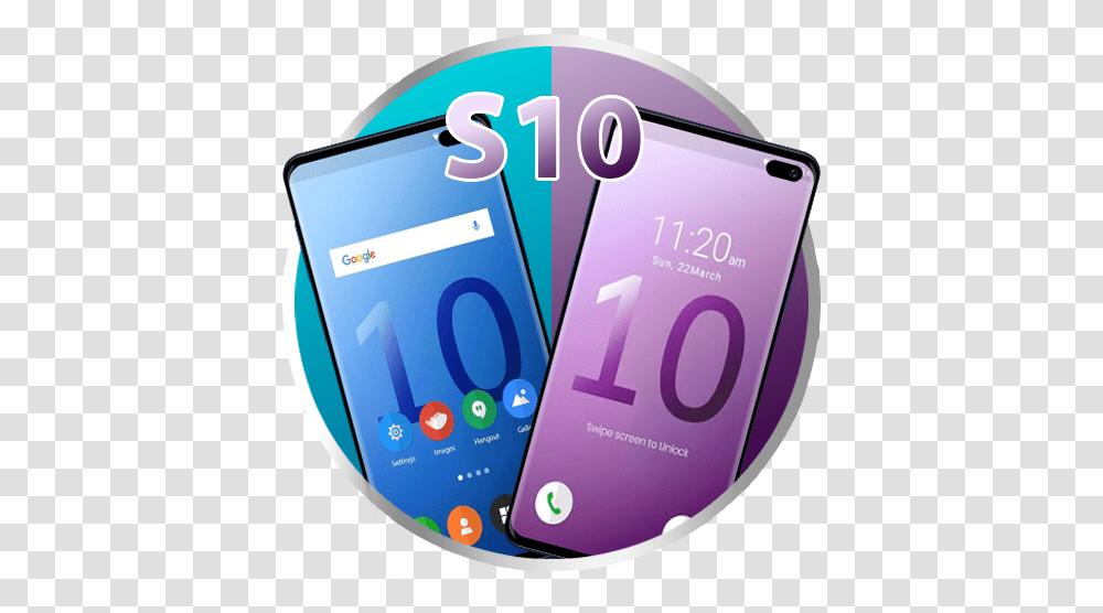 Galaxy S10 Plus Theme Samsung S10 Plus, Text, Number, Symbol, Mobile Phone Transparent Png