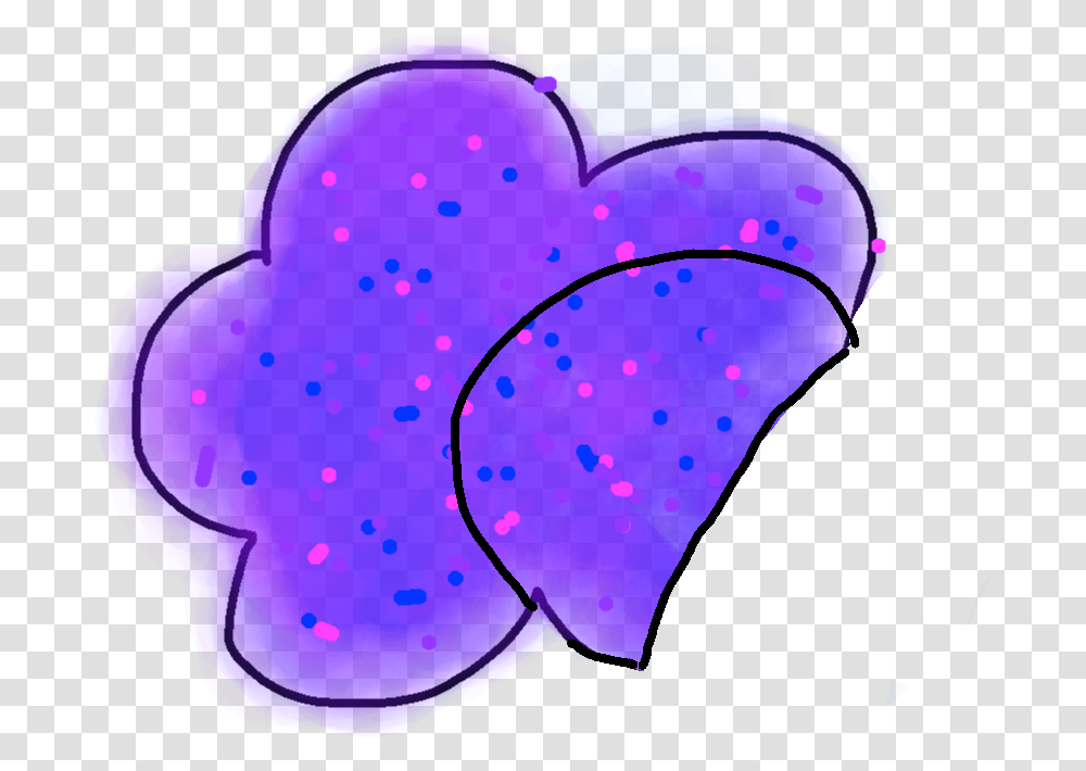 Galaxy Slime Tynker Heart, Cushion, Purple, Baseball Cap, Flower Transparent Png