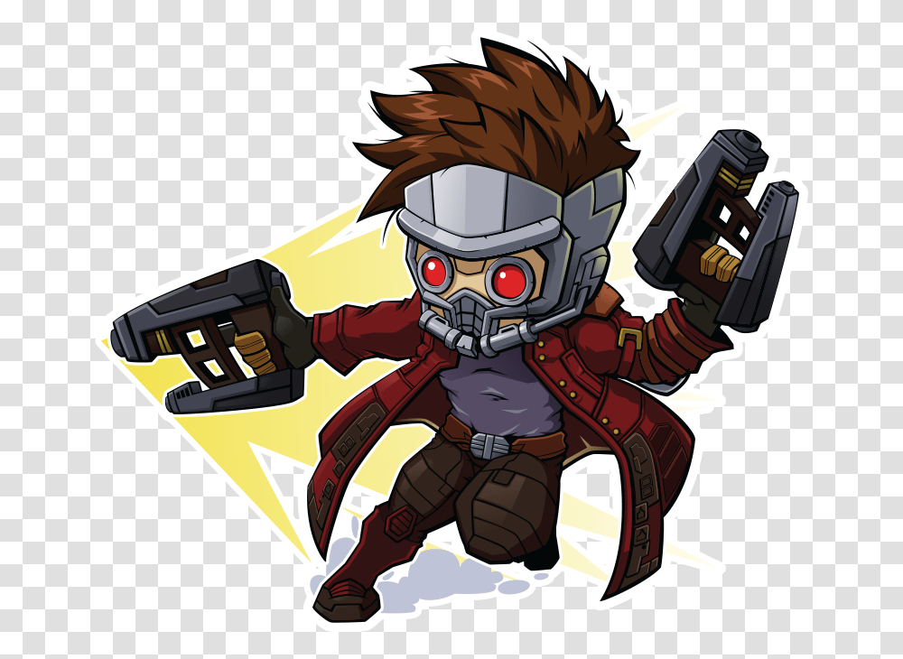 Galaxy Starlord Cartoon Cartoon Star Lord, Person, People, Chain Saw, Tool Transparent Png