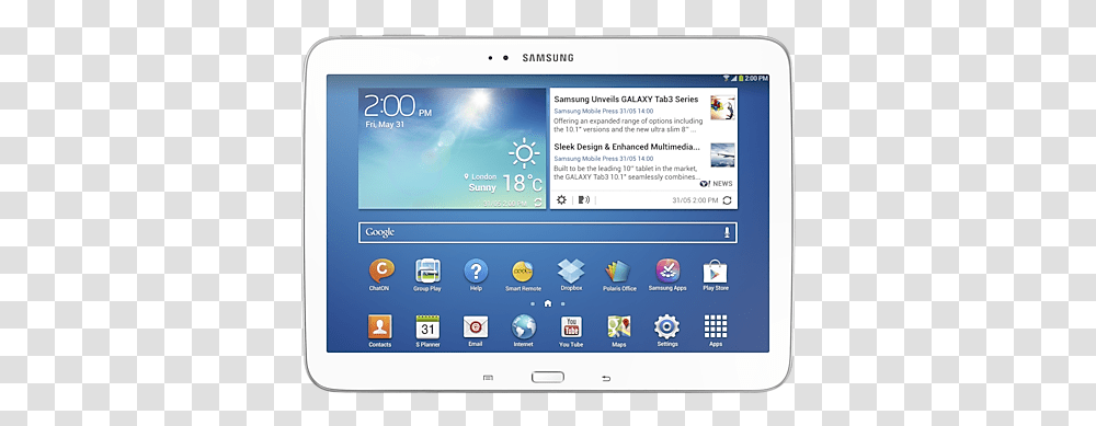 Galaxy Tab 3 101 Wi Fi Samsung Support Uk Samsung Galaxy Tab 3 P5200, Computer, Electronics, Tablet Computer, File Transparent Png