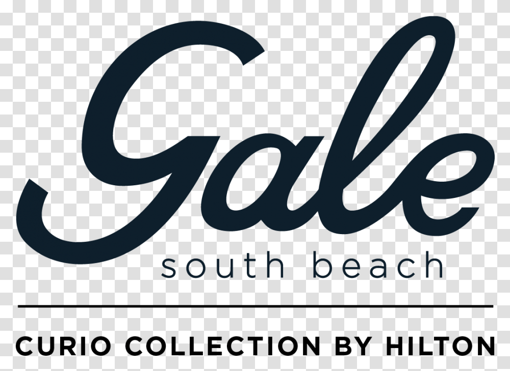 Gale South Beach Hotel Miami Gale South Beach Logo, Alphabet, Label, Calligraphy Transparent Png