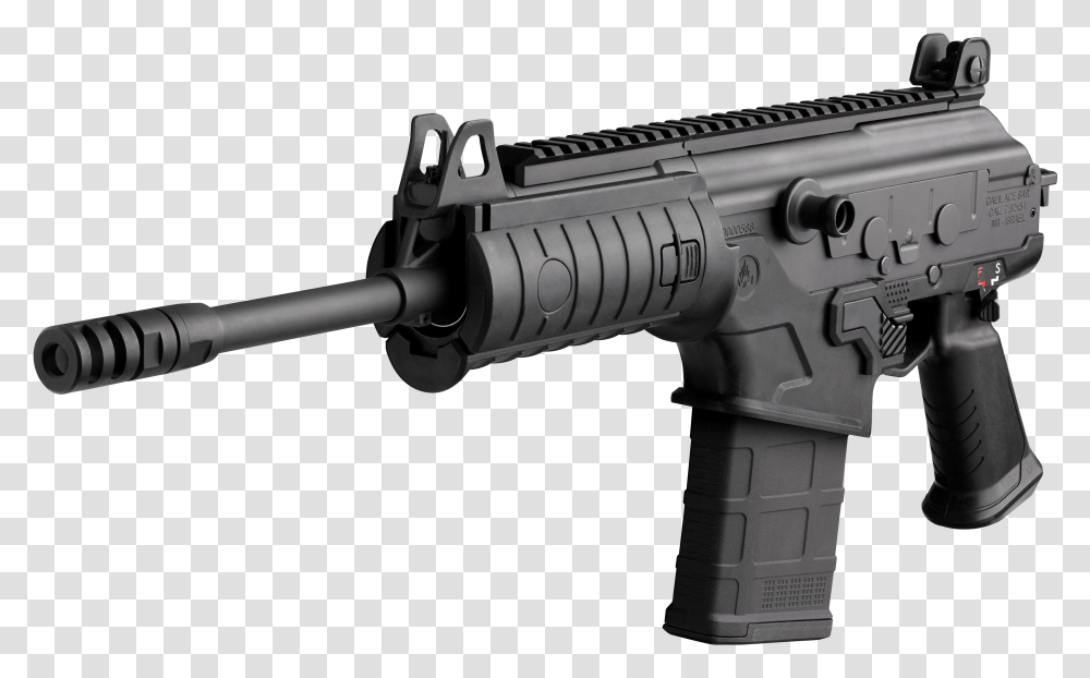 Galil Ace Pistol Iwi Galil Ace 7.62 Nato, Gun, Weapon, Weaponry, Rifle Transparent Png