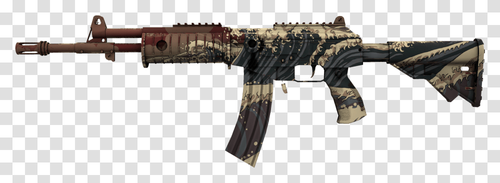 Galil, Gun, Weapon, Machine Gun, Rifle Transparent Png