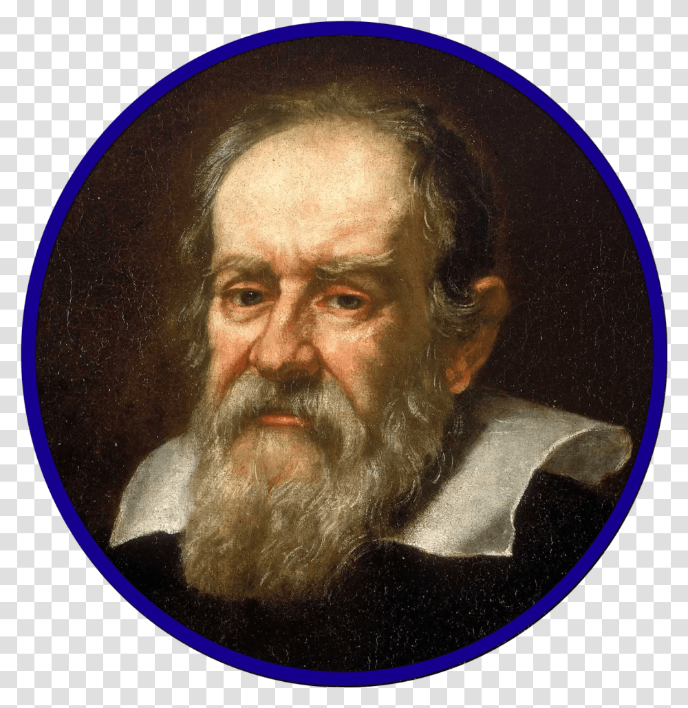 Galileo Galilei Galileo Galilei Circle, Face, Person, Human, Painting Transparent Png