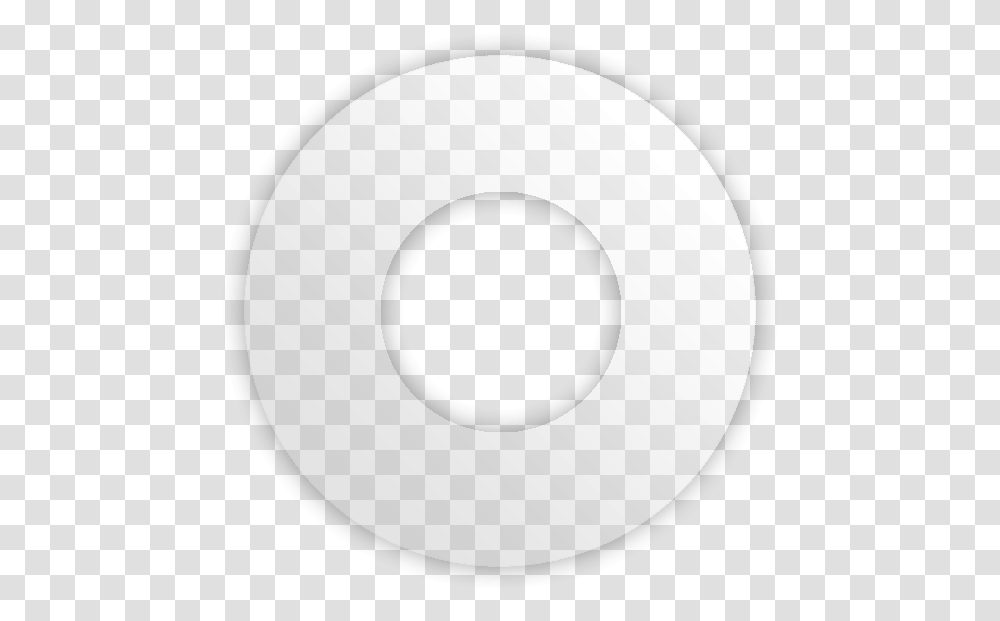 Gallery Circle Dock White Thick Circle, Number, Symbol, Text, Tape Transparent Png