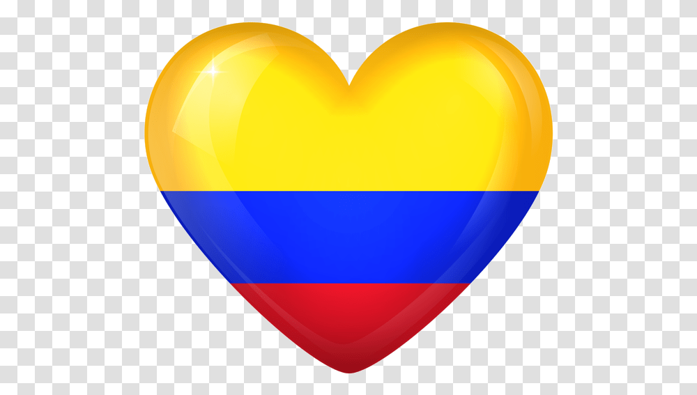 Gallery Colombia Heart Flag, Balloon Transparent Png