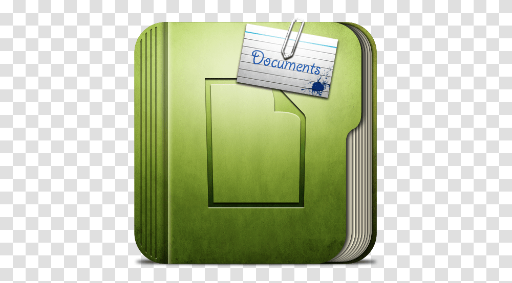 Gallery Directory, Green, File Binder, Mailbox, Letterbox Transparent Png