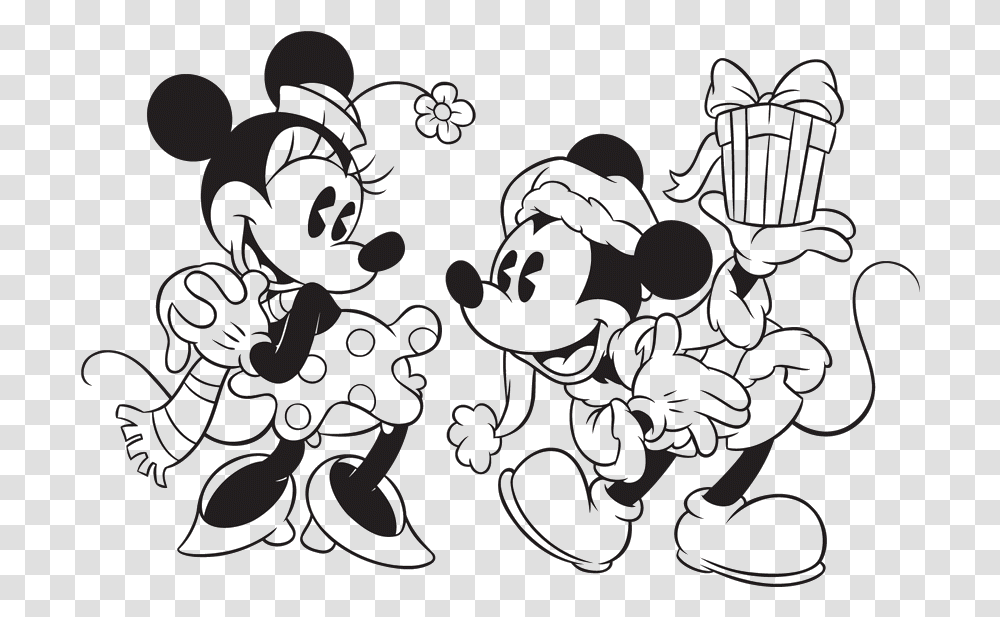 Gallery Disney Merry Christmas Coloring Pages Cartoon, Stencil, Rug Transparent Png